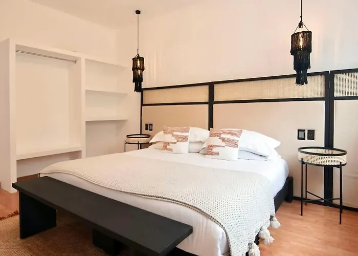 Breathtaking House With Patio In Roma Norte Сasa de vacaciones
