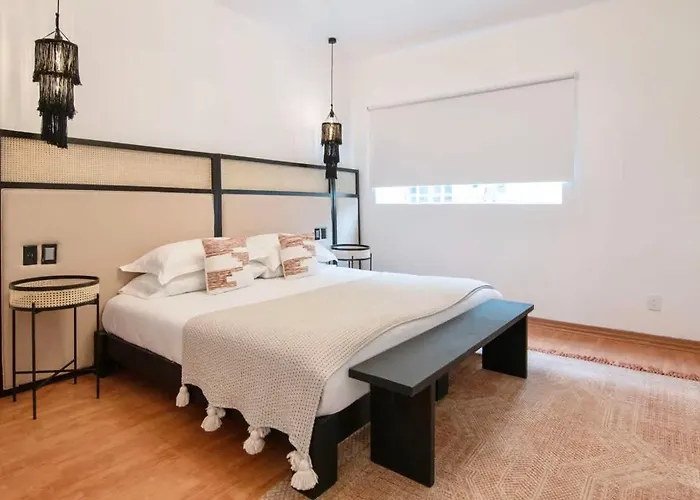 Breathtaking House With Patio In Roma Norte Сasa de vacaciones *